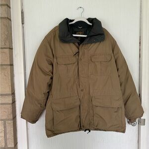 Eddie Bauer Vintage Ridgeline Goose Down Puffer Parka Coat